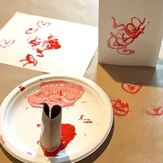 Valentine's Day Heart Craft Recycle